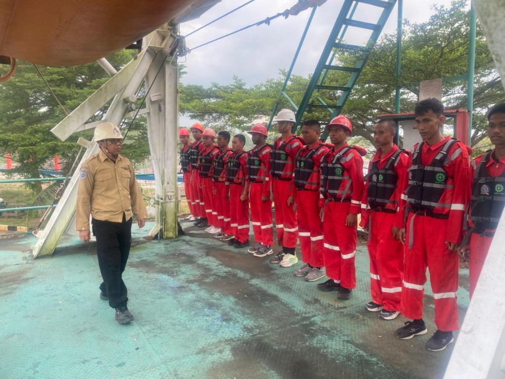 Pelatihan K3 maritim lapangan