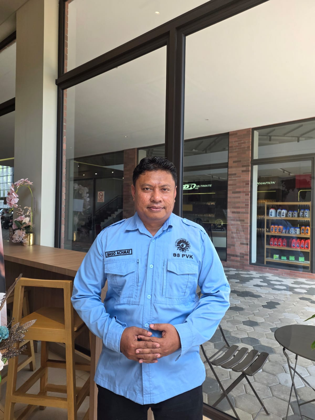 Baso Achmat, S. ST. Pi., M.M., M.Mar.E.